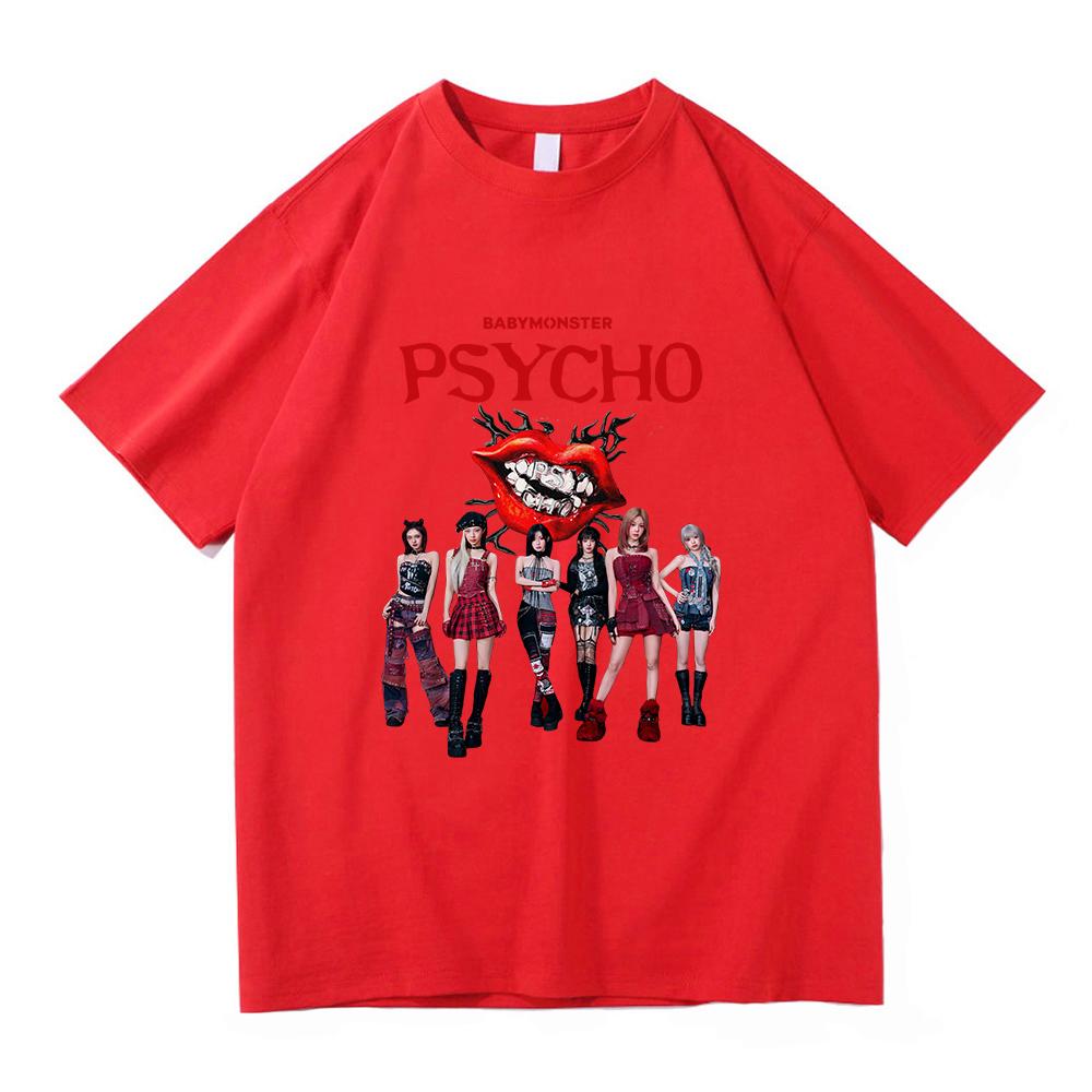 Little Monster Nous Imprimons T-shirt Vers le Haut Nouveau Style Punk Mode et Rétro Unisexe et Femme T-shirt 100% Coton Haute Qualité