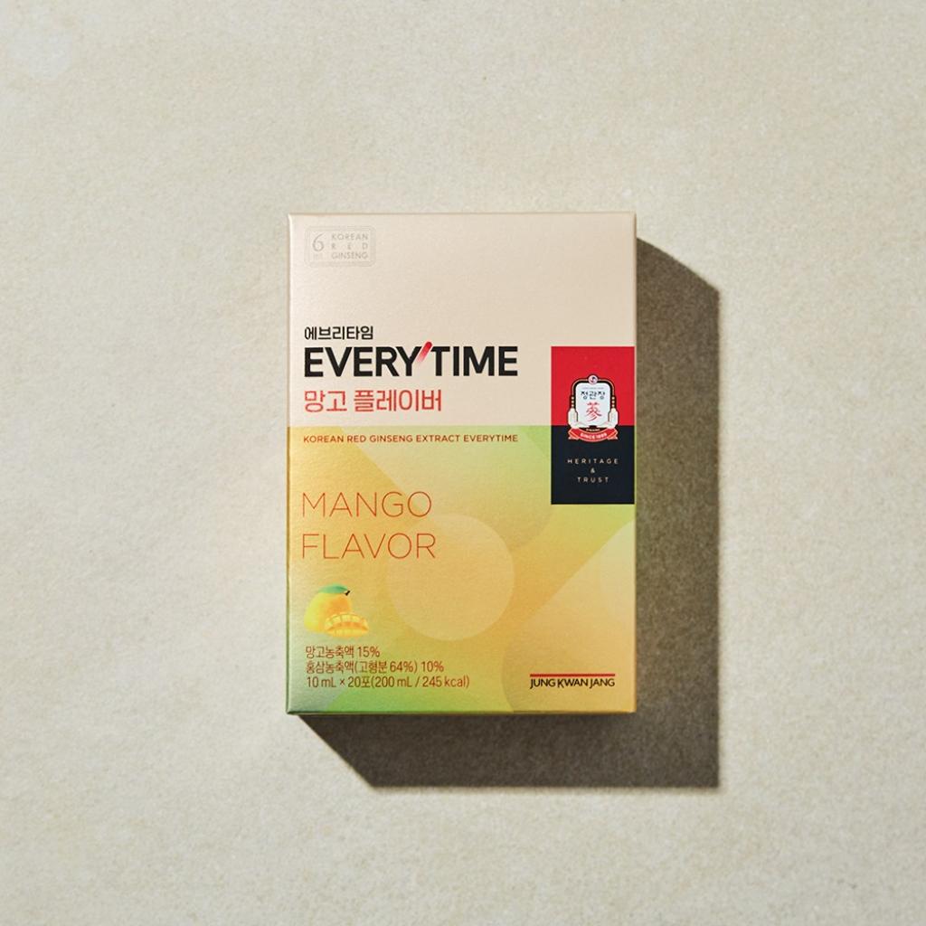 [JUNG KWAN JANG] Every Time Mango Flavor 200ml(10mlx20P)/Korean Red Ginseng Extract Everytime