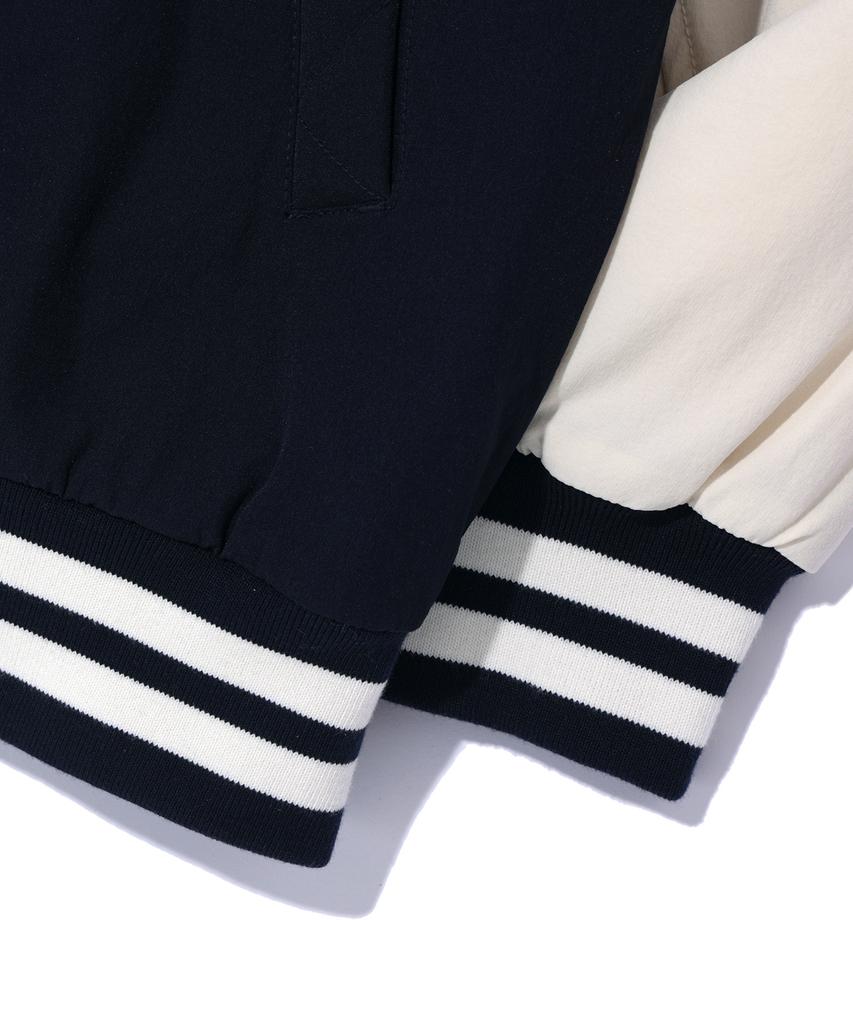 Distn9Ne Edition Varsity Padded Jumper Navy (Lo1Ju019-066)