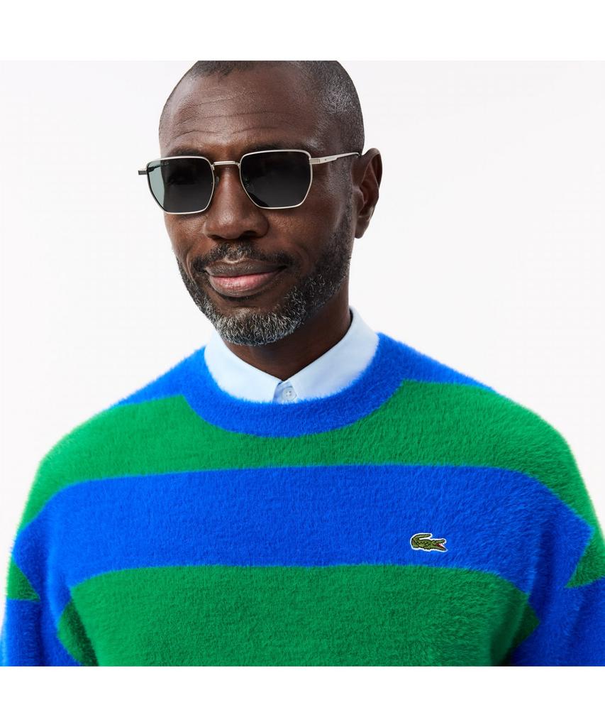 LACOSTE Men'S Double-Face Striped Pullover Ah2915-54N Icj