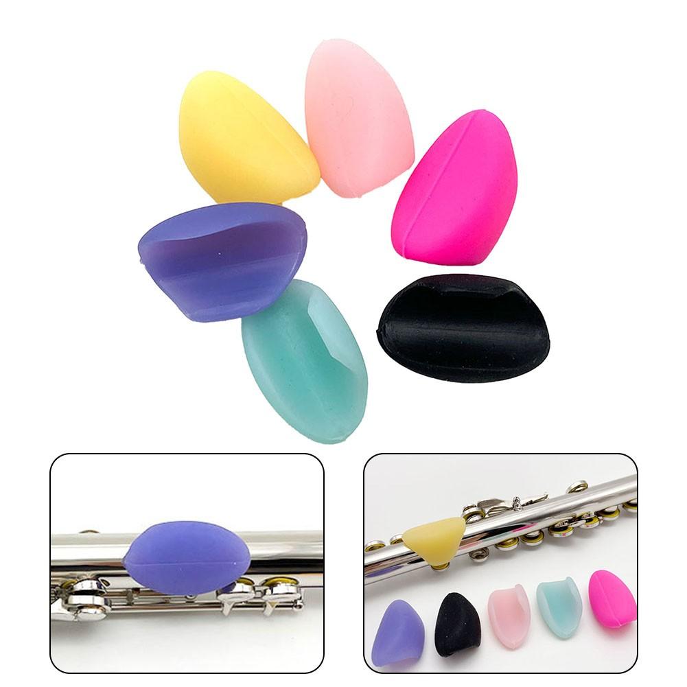 10g Flöte Finger Rest 3*2*1cm Schwarz Blau Rosa Lila