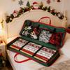 Large Capacity Gift Wrap Storage Bag Zippered Gift Wrap Organizer  for Bows