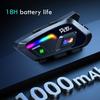 P20 Motorcycle Helmet Headset Bluetooth Hands Free Call Waterproof 500m Intercomunicador Speaker Earphone Wireless Phone Earphone 1000mAh With RGB