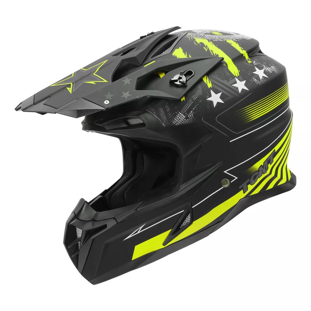 DOT Adult Full Face Helmet Off Road Dirt Bike ATV Racing Motocross M/L/XL/XXL