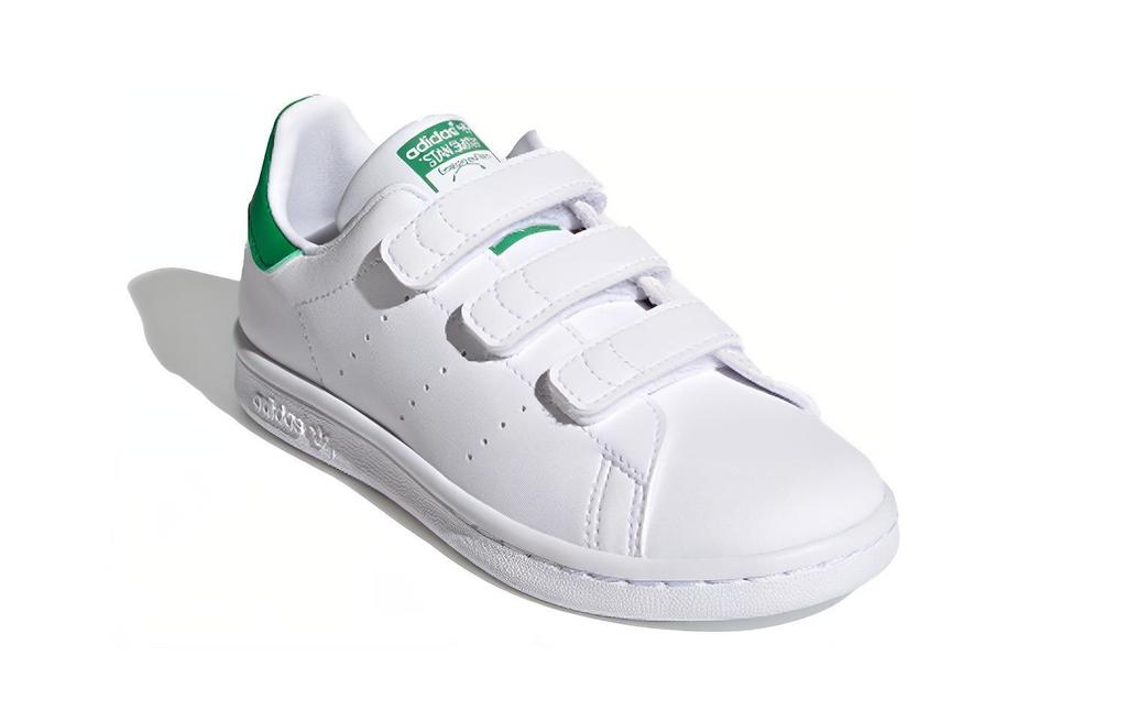 adidas Stan Smith Strap Cloud White Green PS FX7534