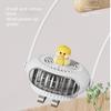 Night Light Fan Clip Electric Fan Octopus Stroller Fan Baby Stroller Winding Fan Hanging Neck Fan