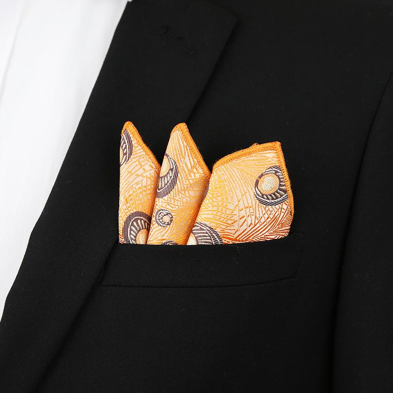 Men'S Pocket Towel, Wedding Business Men'S Suit Shirt British Pocket Towel Polyester Silk Square Towel Breast Towel Handkerchief