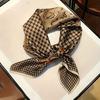 Luxury Brand  Skinny Neckerchief Scarf For Women Satin Silk Ribbons Bandana Ladies Neck Tie Wrist Wrap Shawl Echarpe