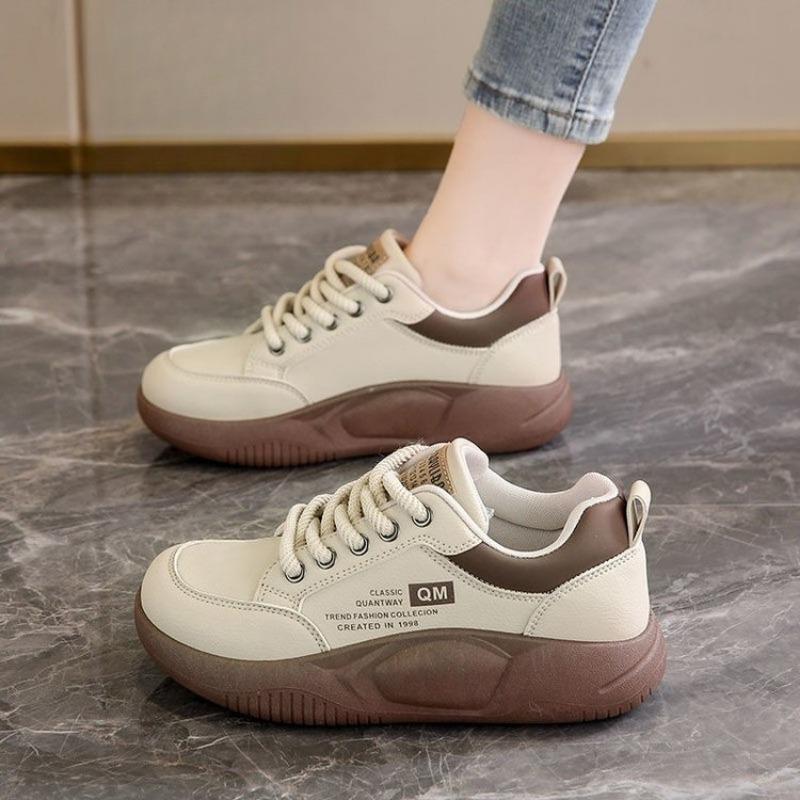 New Breathable Dad Shoes for Women, Thick-soled, Versatile, Anti-slip, Lightweight, Soft-soled Casual Shoes