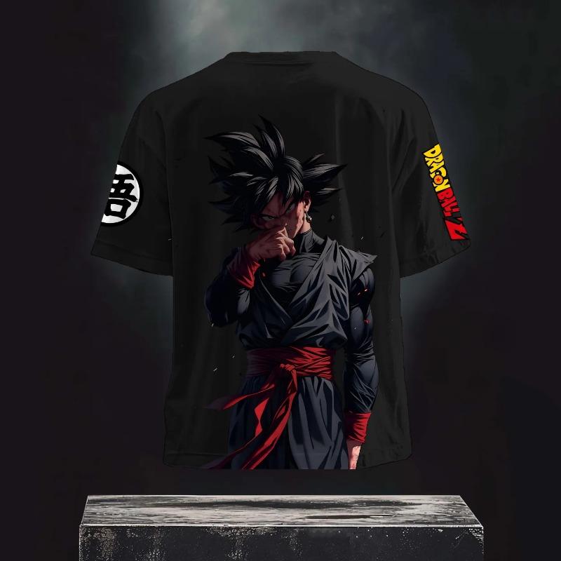 Dragon Ball Anime Graphic Print Men Short Sleeve T-shirt Red  Inspired Character Street Summer Casual Wear for 2025 Trending