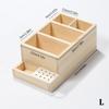 1PC Wood Nail Drill Machine Bits Holder Saving Space for Nail Training Nail Art Accessories DIY Manicure Tools Display Box