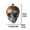 Halloween Skull Pumpkin Decoration Resin Craft Outdoor Garden Gift Ornament