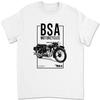 Bsa Motorcycles Empire Star Grey T Shirt RA2A