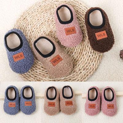 Winter Soft Bottom Children Cute Room Socks Baby's Socks Cartoon Toddler Socks