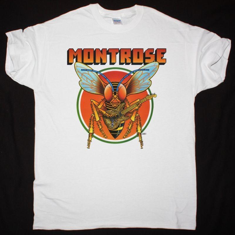 Montrose Very Best White T-Shirt Classic Rock Tee S разноцветный