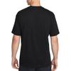Nike Logo Print Loose Crew Neck Pullover Short Sleeve T-Shirt Men Tops Black DR7826-010