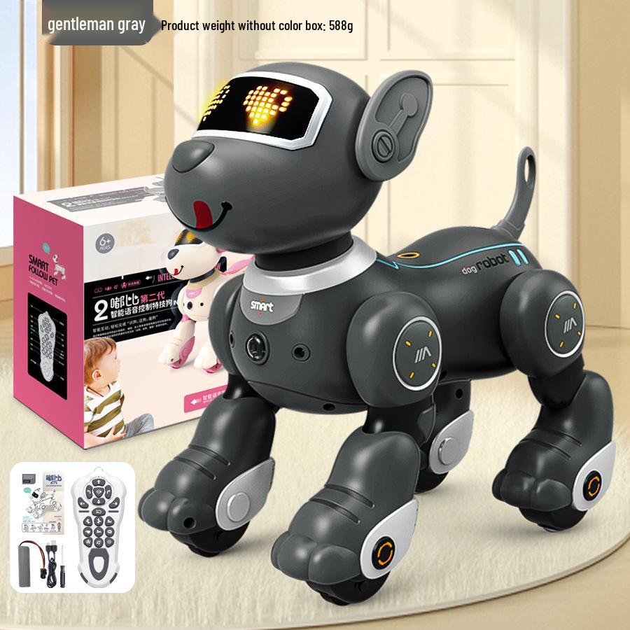 Interactive Voice-Controlled Smart Robot Dog Toy for Kids