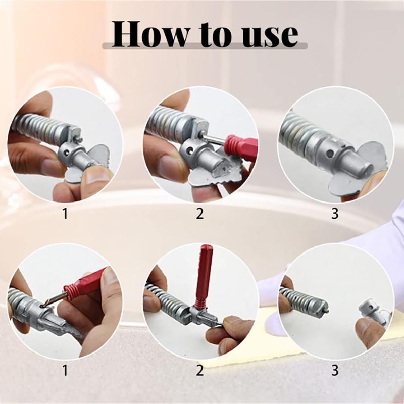 Pipeline Dredging Machine Cutter Cutting Head Set Drain Cleaner Combination Cutter Head Set for Drain Cleaning Machines