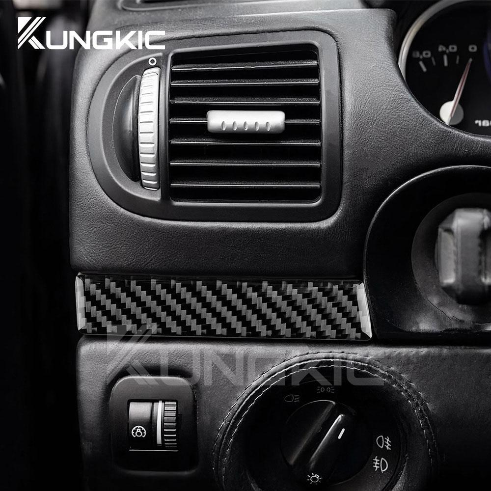 Carbon Fiber Style Interior Sticker for Porsche Cayenne 2003 2004 2005 2006 2007 2008 2009 2010 Door Interior Panel