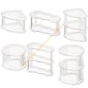 Multiple Tiers Plastic Cup Holder Organizers For Mugs Coffee Cups Space Saving Desktop Storage Rack With Easy Assembly 55KF