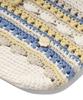 Covernat Woman Clover Heart Knit Tote Bag Ivory