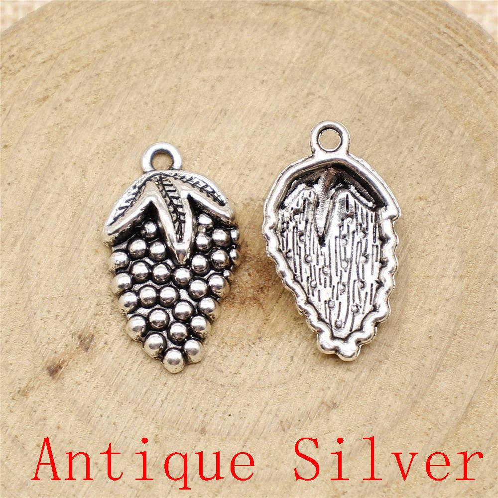 Food Fruit Shaped Charms Pendant For Bracelet Necklace Jewelry Making Craft Findings
