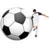 Nafukovací Obrovský Plážový Futbal pre Tímové Budovanie, Vonkajšiu Zábavu a Materskú Školu