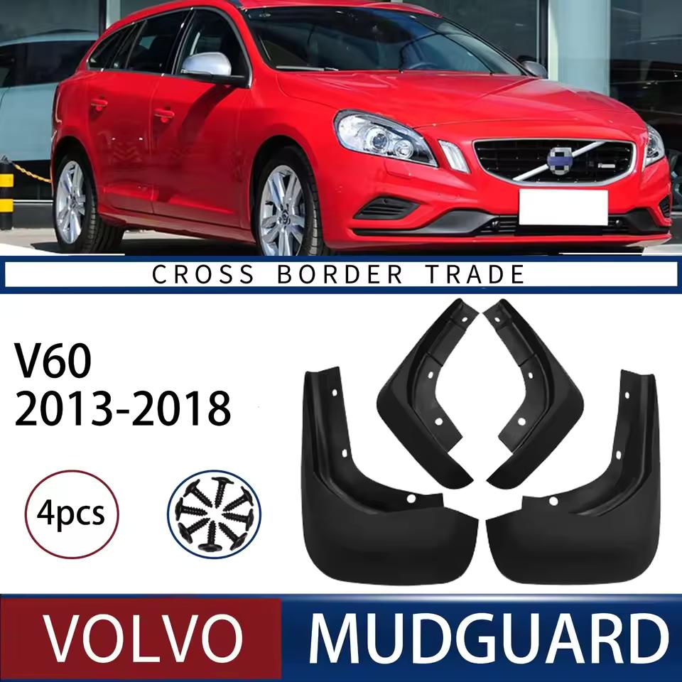 Set Car Mud Flaps For VOLVO V60 2013- 14 15 16 17 18 19 Mudflaps Splash Guards Mud Flap Mudguards Fender