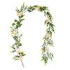 Eucalyptus Leaves & Daisy Vine Artificial Greenery for Easter & Home Décor