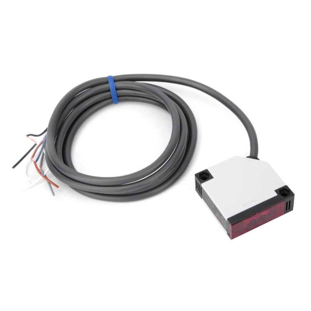 

4m Specular Reflection Sensor E3JK-R4M1 Automatic Detection Sensor Industrial Automation DC12‑24V