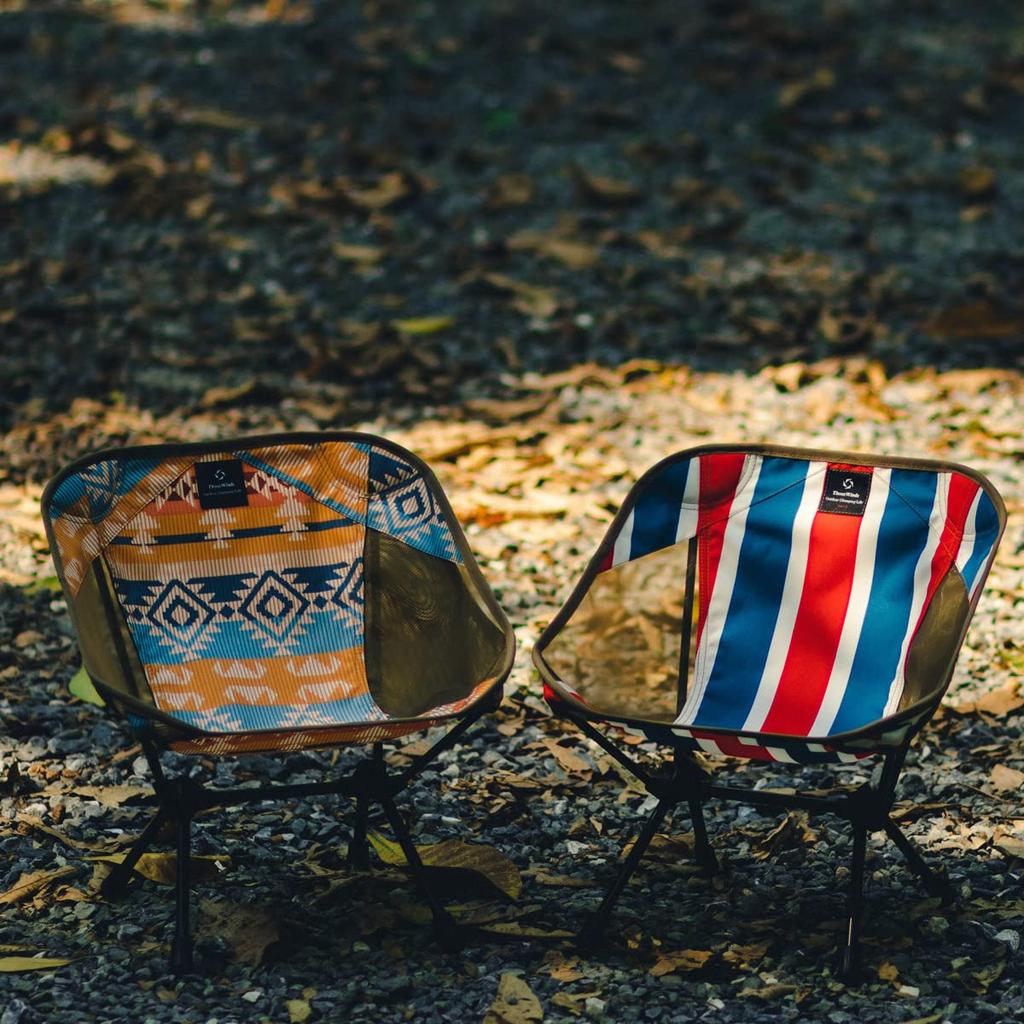 Thous Winds Outdoor-Stuhl für Kinder, Mini-Klapp-Campingstuhl, Kompakt, Leicht, 80 kg Tragfähigkeit, Aufbewahrungstasche inklusive