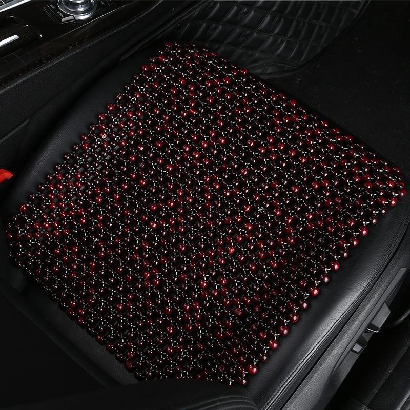 XB162 Wooden Bead Seat Cushion, Summer Breathable, No Backrest, Universal for All Seasons.