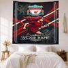 Liverpool Fc Custom Your Name Wall Decor Tapestry Art For Pet Memorial Birthdaywedding Party Backdrop Family Gift