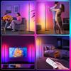 RGB LED Corner Ambient Music Pickup Floor Light