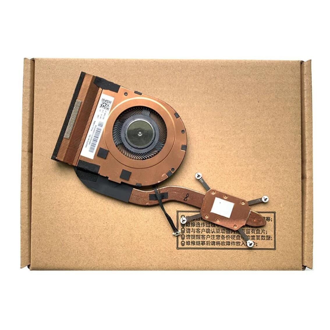 

MOQIAN Notebook Fan CPU Cooling Module Compatible with Lenovo ThinkPad T490S, T495S, T14S, 5H40Z26567, 01AY995, 01AY994