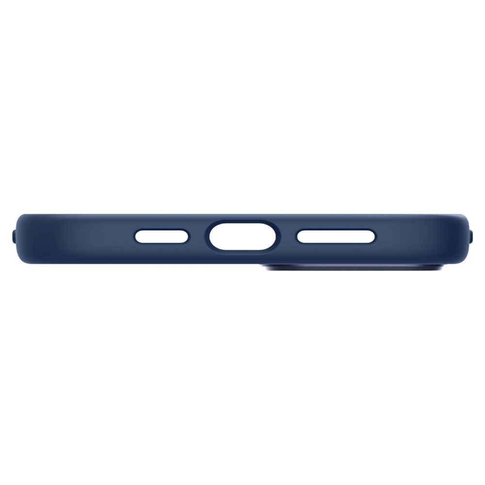 Spigen Silicone Fit Mag Magsafe Iphone 14 Plus / 15 Plus Navy Blue
