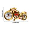 1PC Modern Simplicity Motorcycle Alarm Clock Multipurpose Motorcycle Ornament Creative Arabic Numeral Clock Home Office Decor