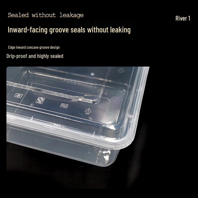 Disposable Rectangular Food Containers