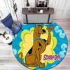 Halloween supernatural comedy adventure movie Scooby-Doo Round Carpet Soft Home Decoration Corridor Table and Chair Anti slip Outdoor Floor Mat rug 2
