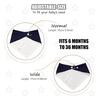6 Pack Baby Bandana Bibs Drool Bibs, Adjustable Cotton Bandana Drool Bibs Super Absorbent for Newborn Infant 0-36 Months, Multi-Color