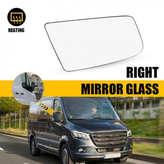 Right Power Heated Mirror Glass For 2010-18 Mercedes-Benz Sprinter 2500 3500 EOA