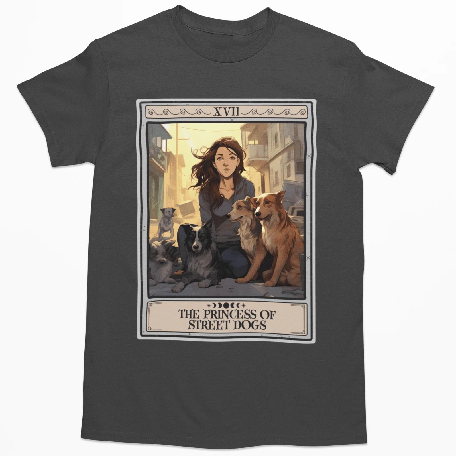 The Princess Of Street Dogs Shirt, Stray Dog Rescue Shirt 4XL