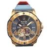Used Bulova Marine Star Watch Total Weight Approx. 123.4g SS Rubber Automatic Navy Dial 98A227 Men's