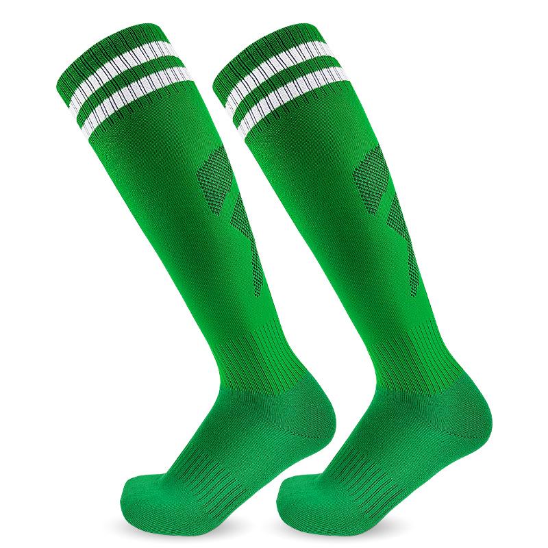 

Adult & Children s Non-Slip Thick Football Training Socks with Towel Bottom Children Regular [30-37 shoe size]