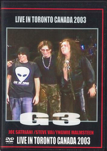 

DVD G3 - Live In Toronto Canada2003 NONE NOT ON LABEL Japan Music Video Used