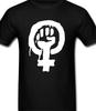 Feminist T Shirt Tee Pink Womens Rights Protest Equality Feminism