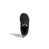 adidas Rapidazen C Abrasion Resistant Abrasion Resistant Low Top Running Shoes Black Gray White Kids' EE8122
