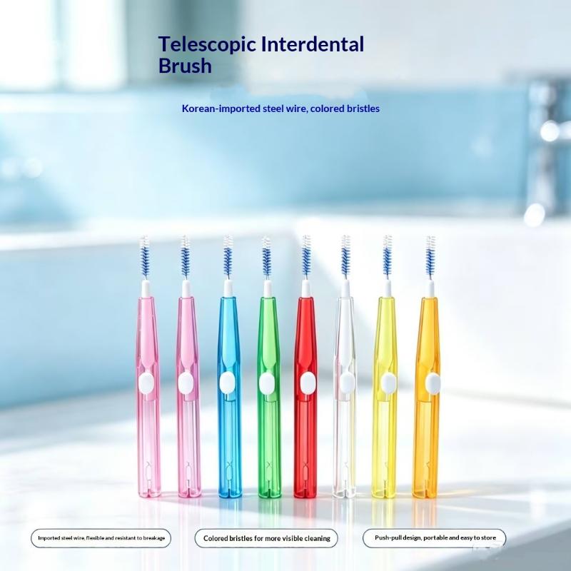 10Pcs Cleaning Between Teeth Oral Care Tooth Floss Toothpick Dental Interdental Brush 0.8Mm