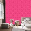 Wallpaper Geometric Rose Pattern, Rose Background for Living Room and Bedroom 50x1000
