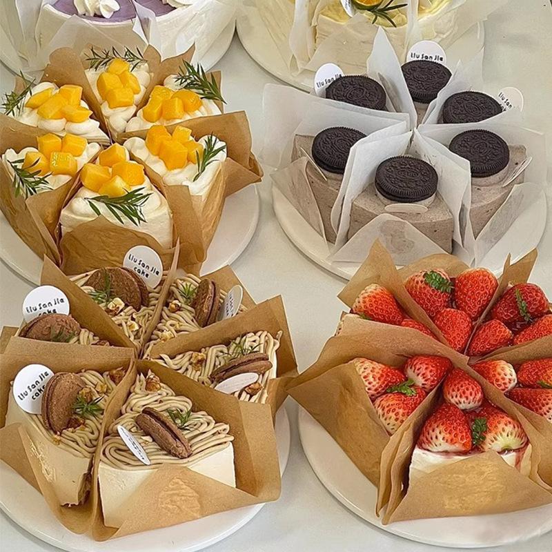 100 Pcs Baking Tools Parchment Paper Food Grade Grease Paper Bread Sandwich Burger Fries Wrappers Cookie Kitchen Baking Paper